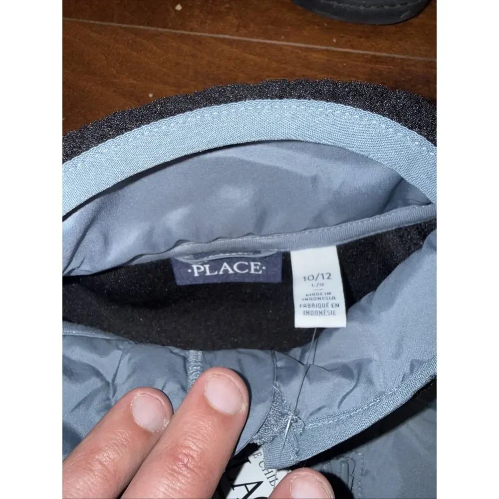 The Children's‎ Place Boys Size Large (10/12) Sherpa Fleece Full Zip Jacket